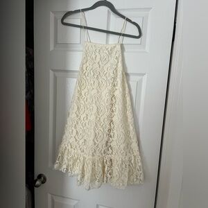 Oree People White Dress